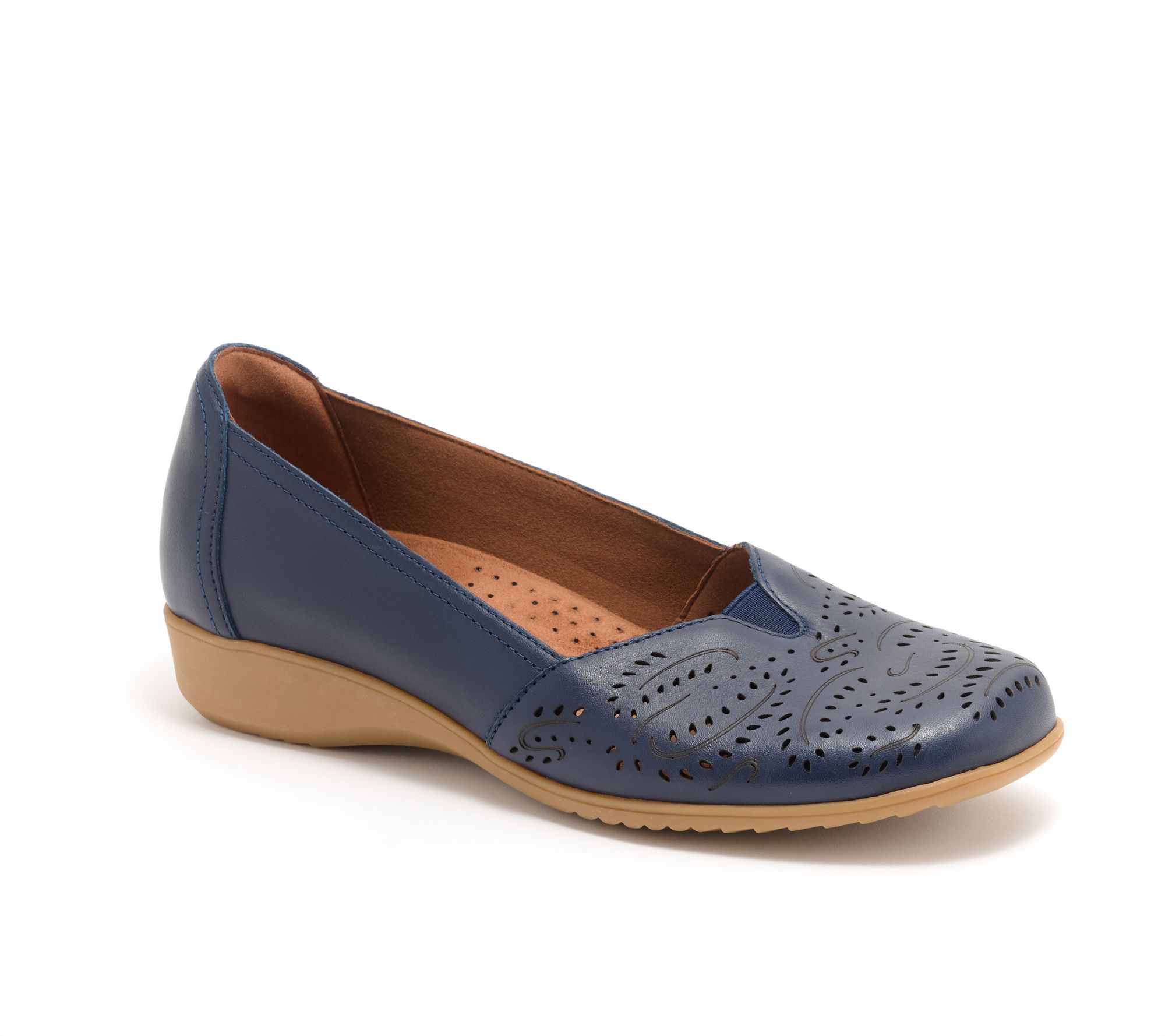 Cobb Hill Leather Slip-Ons -Rozie