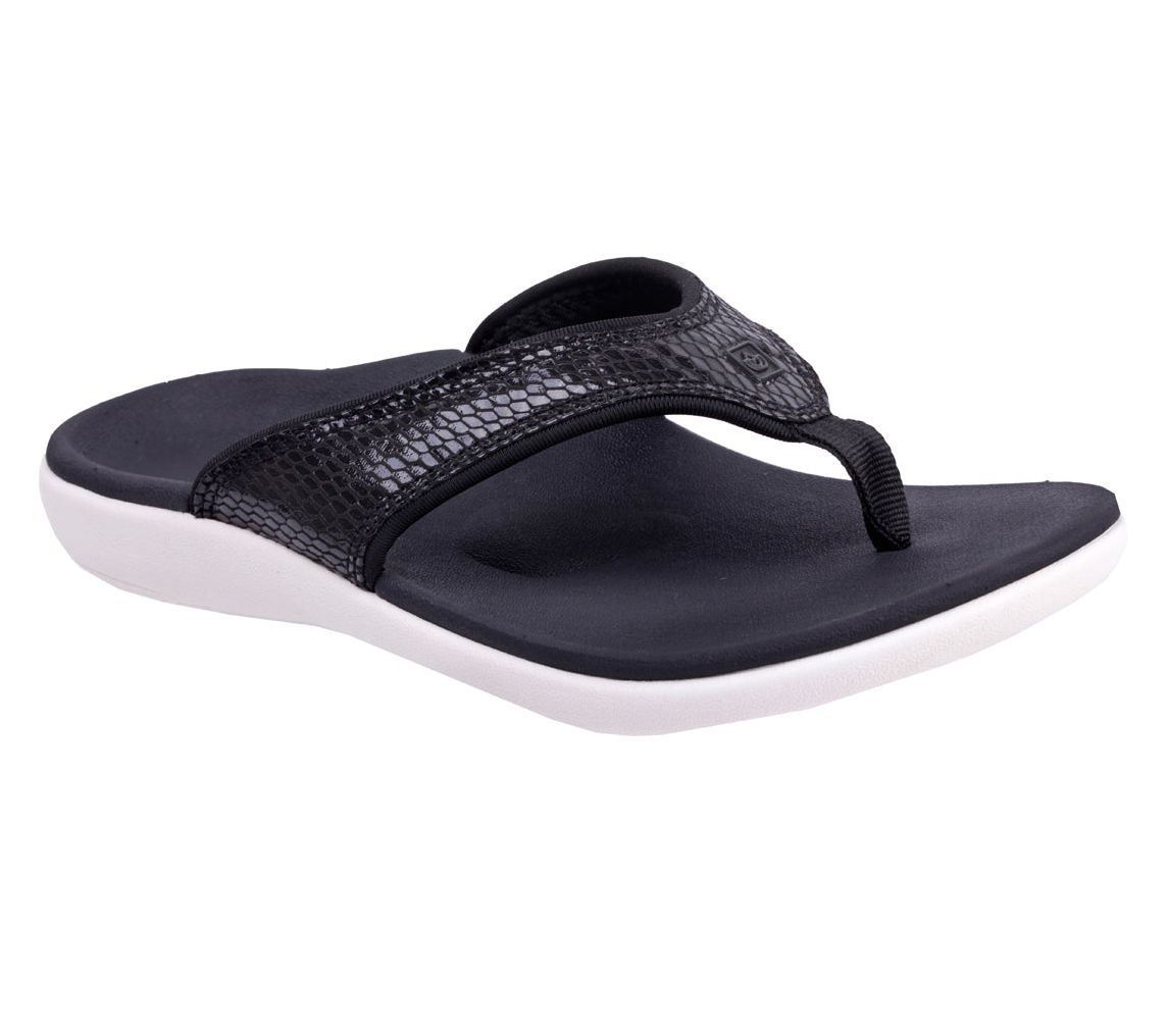 「高評価！」注目のレビュ - Sandals Thong Orthotic Spenco Yumi QVC.com - Gecko トップス