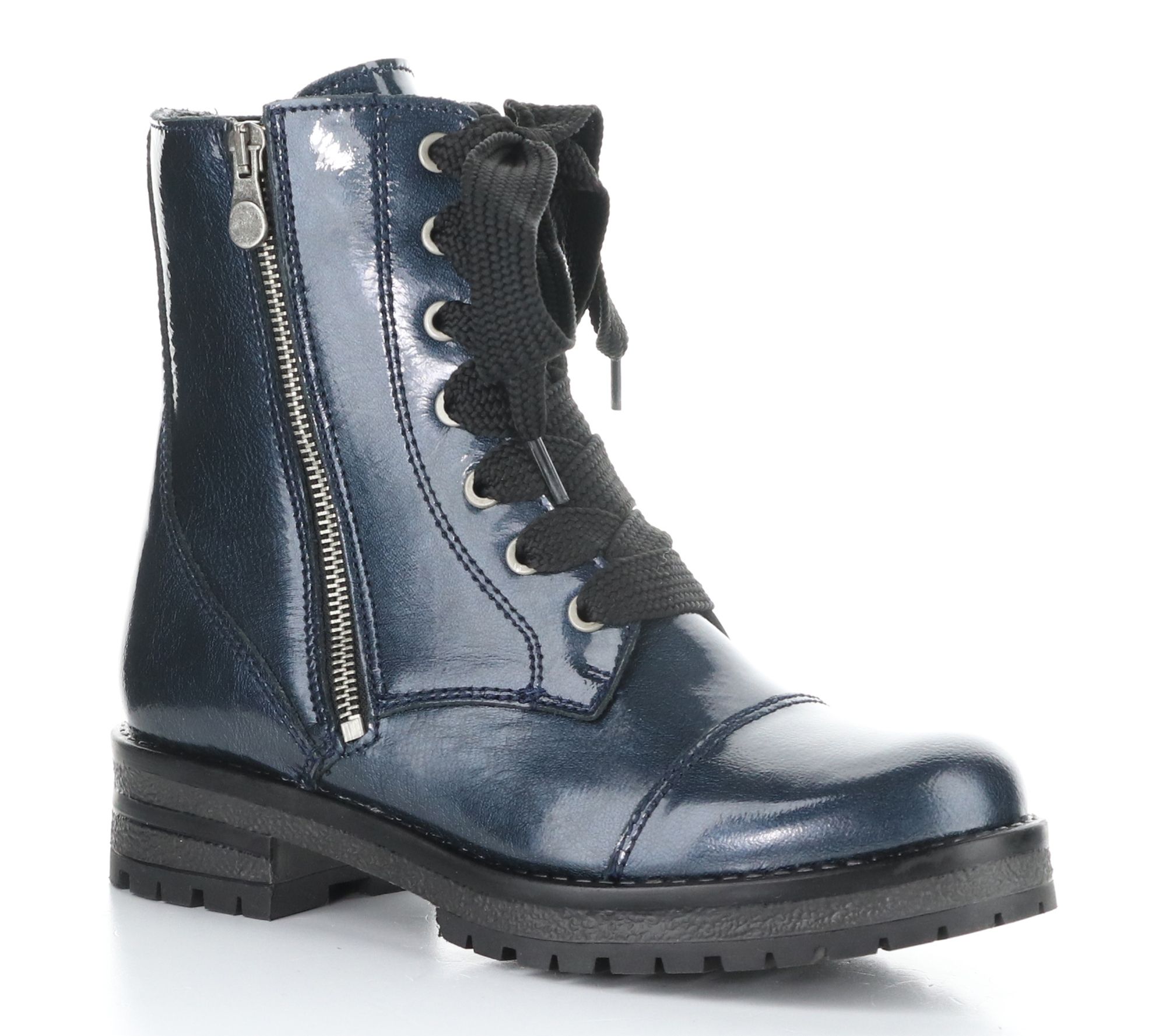 Bos. & Co. Winter Mascara Patent Leather Boot -Paulie