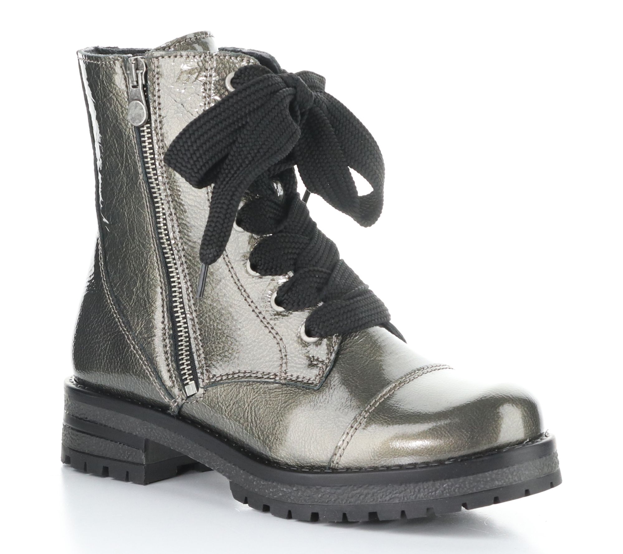 Bos. & Co. Winter Mascara Patent Leather Boot -Paulie