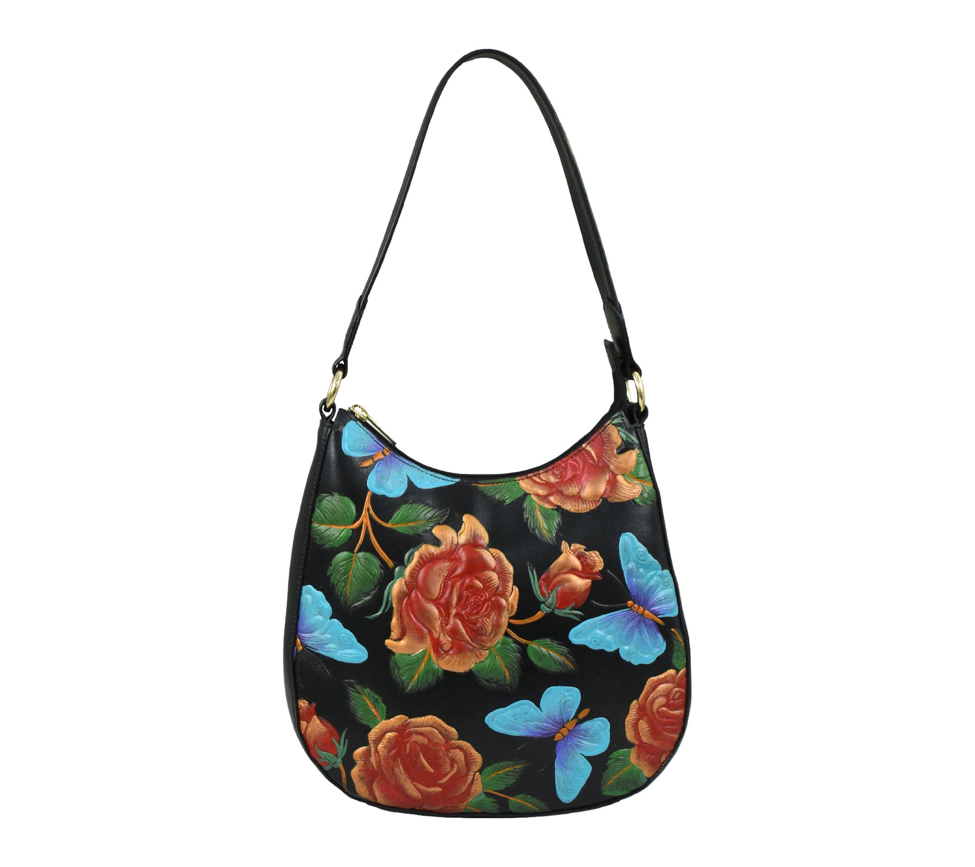 Anushcka Painted Leather Large Hobo
