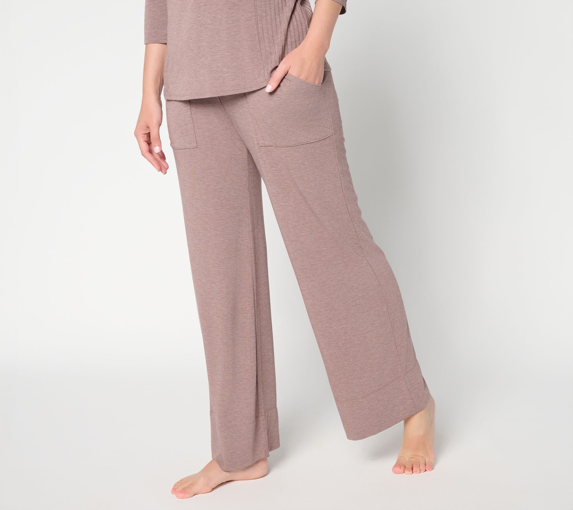 "As Is" Modern Soul Soothing Knit Jersey Pull-On Ankle Pant