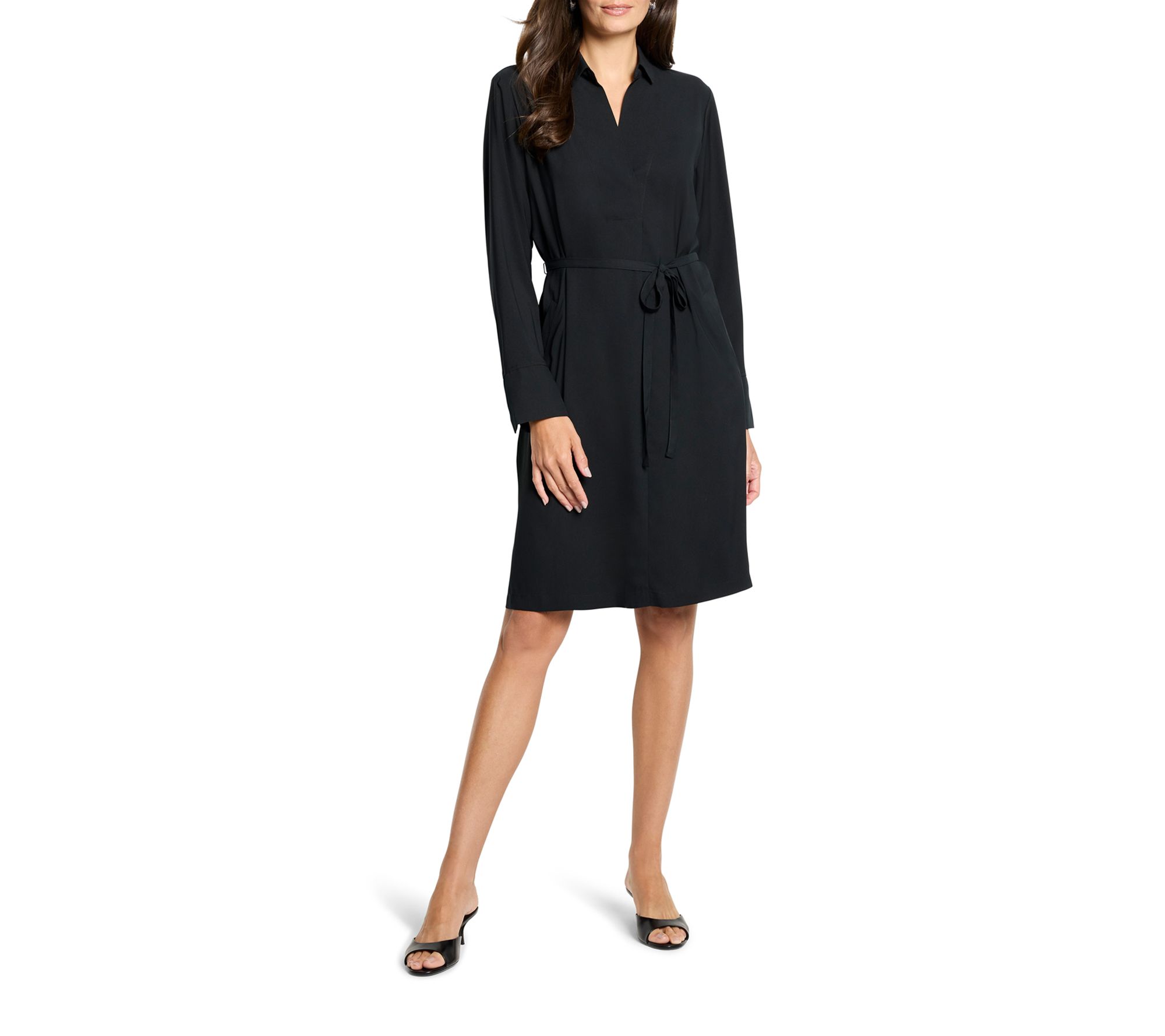  NIC+ZOE Long Sleeve Devon Dress