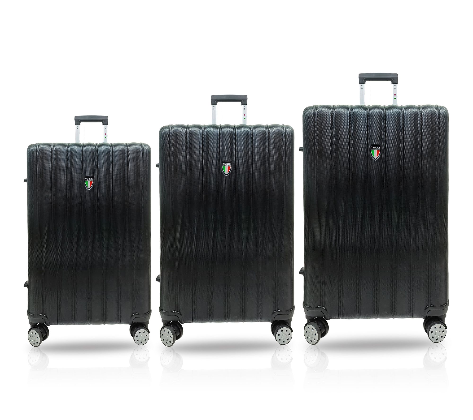 TUCCI Italy BARATRO 3PC Hardshell Luggage Set (20", 24", 28")