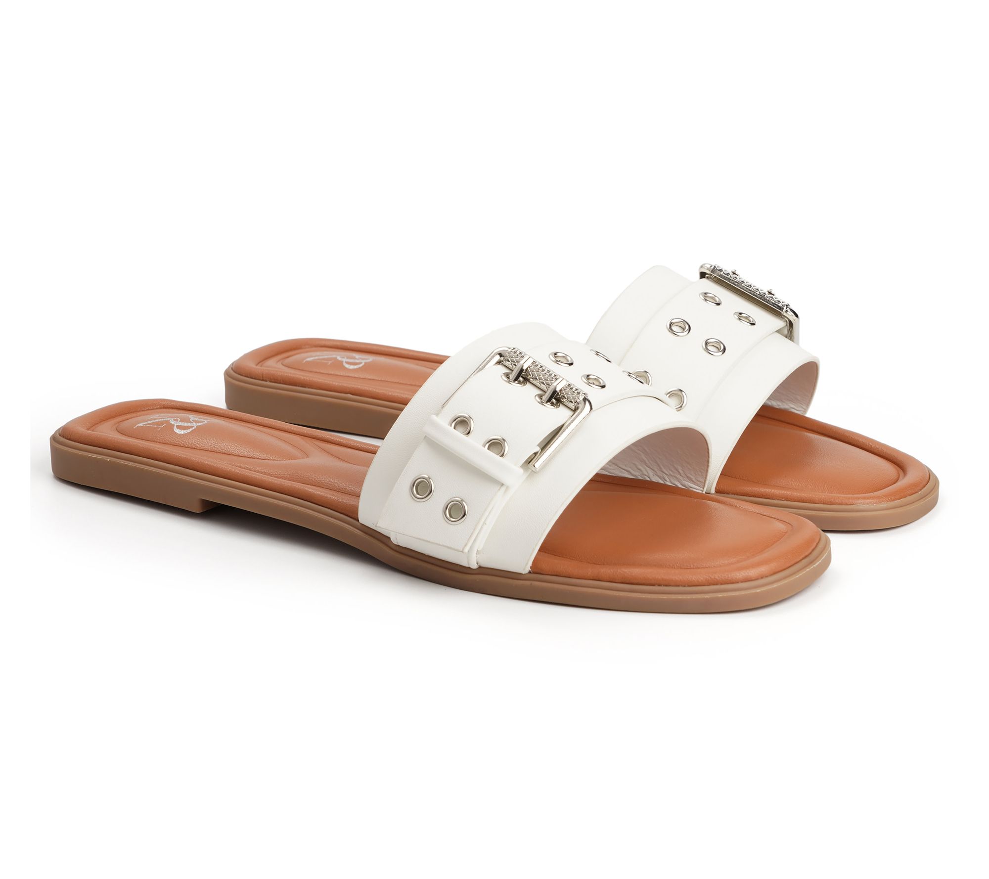 New York & Company Rey Slide Sandals
