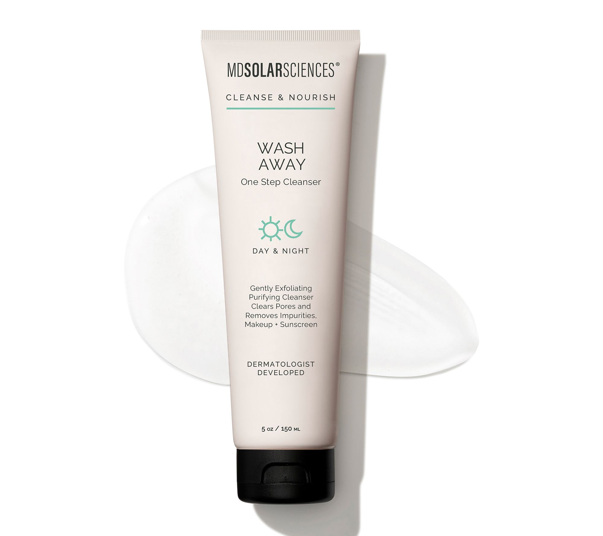 MDSolarSciences Wash Away One Step Cleanser, 5oz