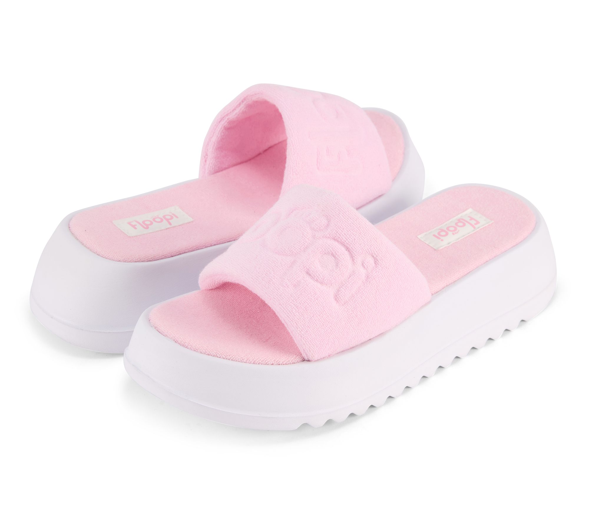 Floopi Terry Wedge Slide Sandal