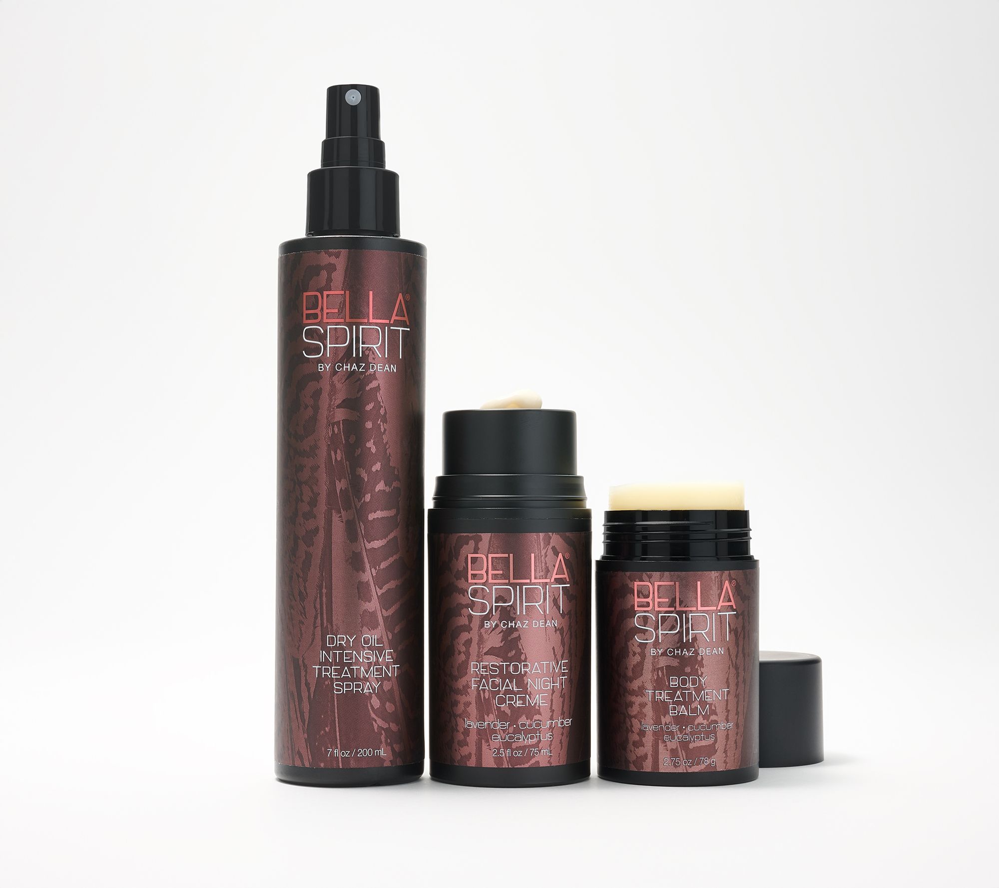 WEN by Chaz Dean Bella Spirit 3pc Face & Body Treatment Set