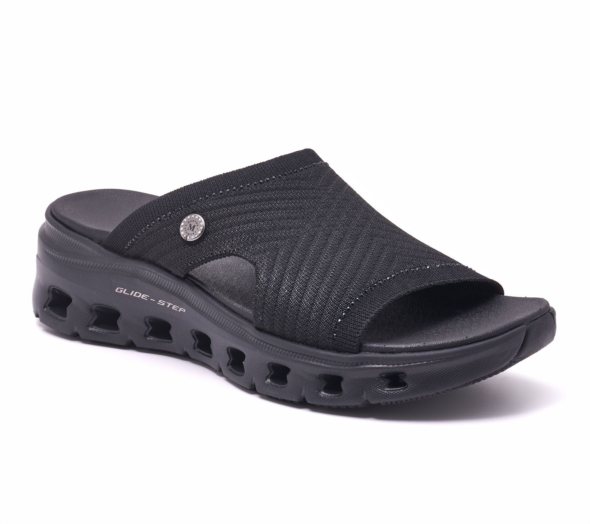 "As Is" Martha Stewart x Skechers Glide Step Pro Slide Sandals