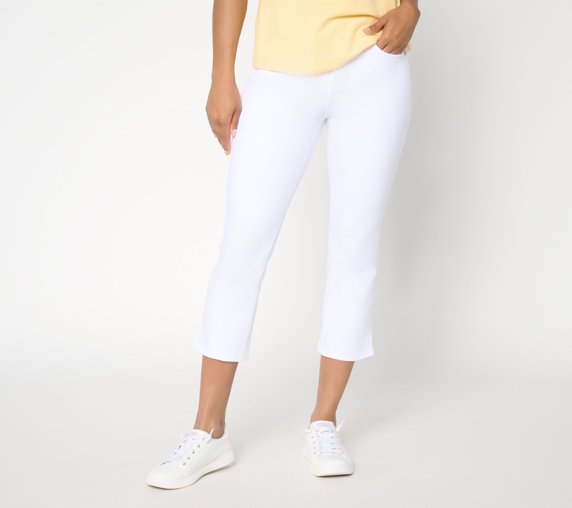 "As Is" NYDJ Chloe Capri w/ 3 Inch Side Slit