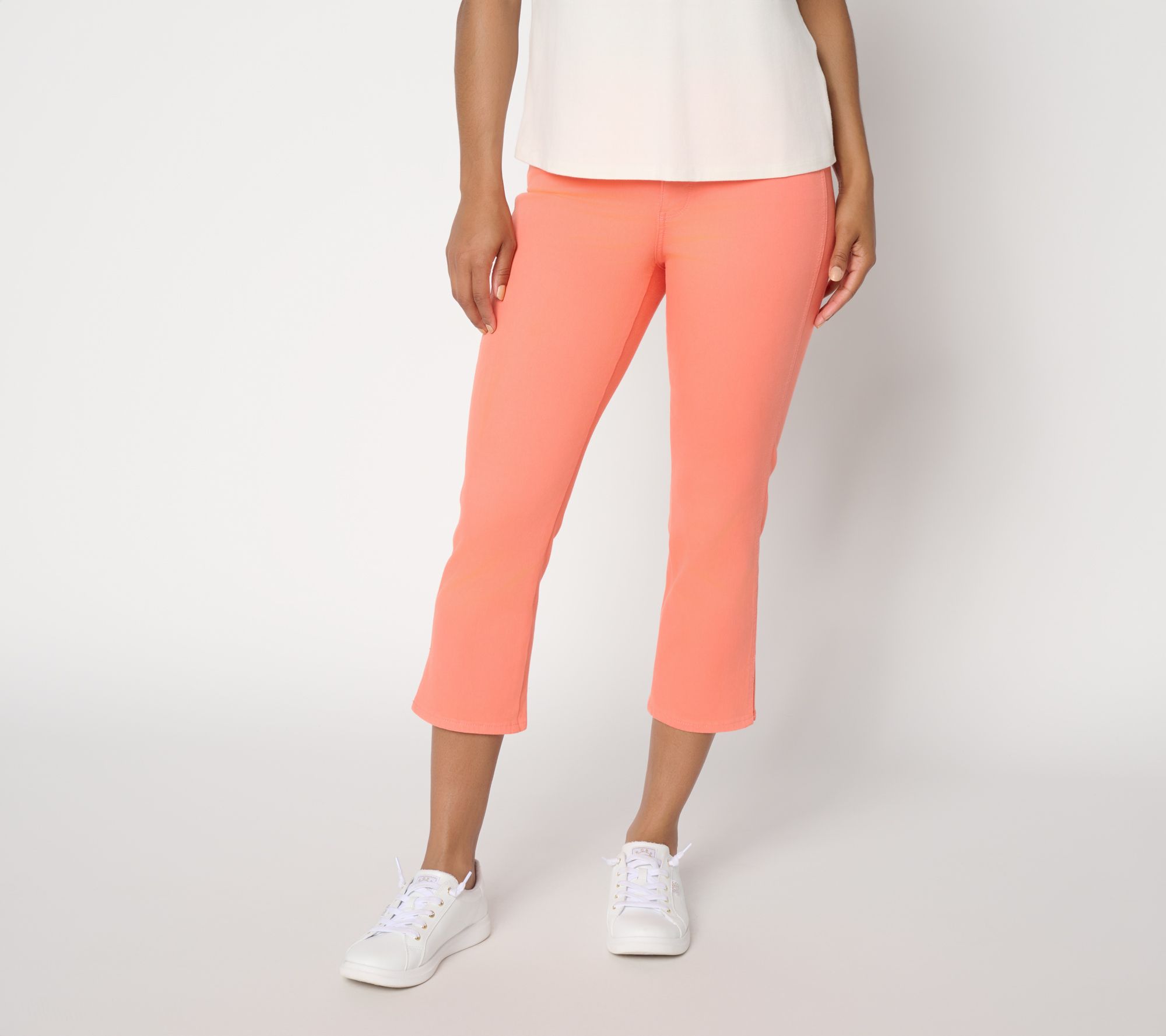 "As Is" NYDJ Chloe Capri w/ 3 Inch Side Slit