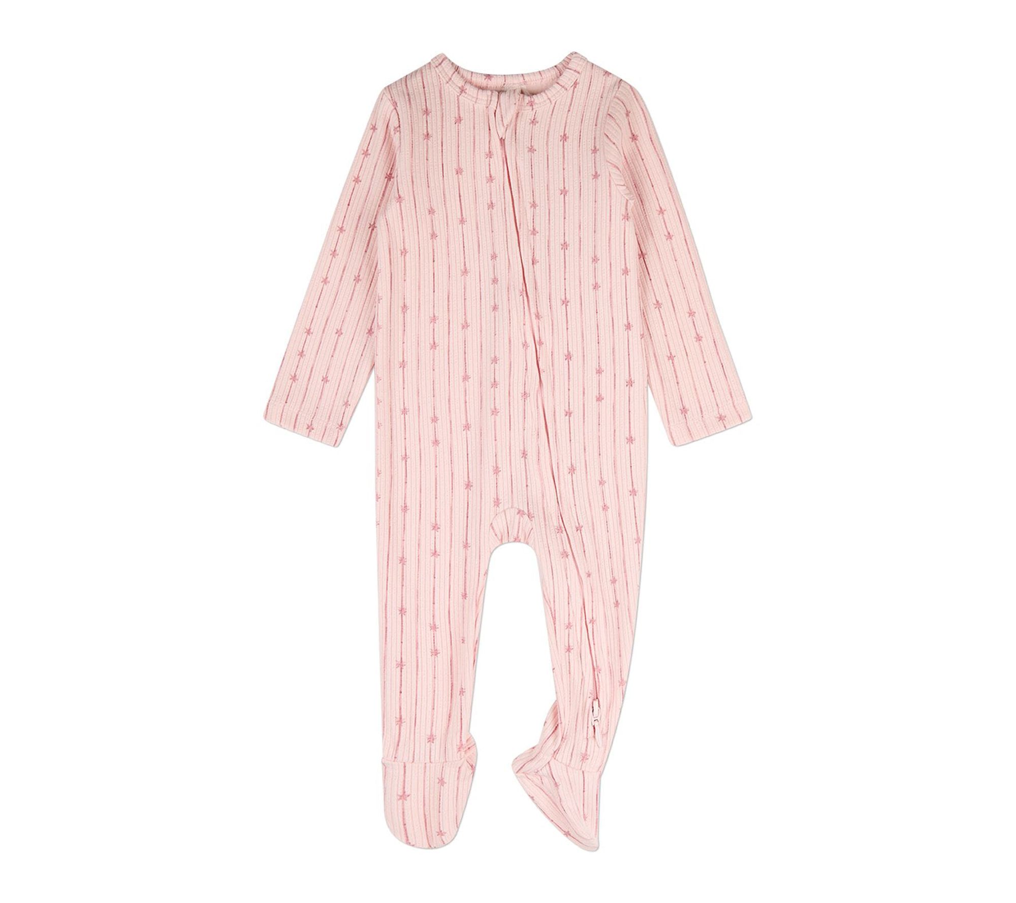 MiniMoi Star Light, Star Bright Pointelle Footie