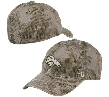 NFL Broncos Old Orchard Beach Camouflage Flex Slouch Hat 