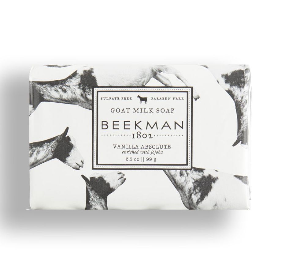 Beekman 1802 Goat Milk Hand Wash & Lotionwith Caddy ,HoneyGrapefruit