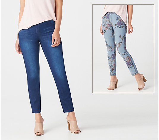 Women with Control Renee's Reversible Jeans