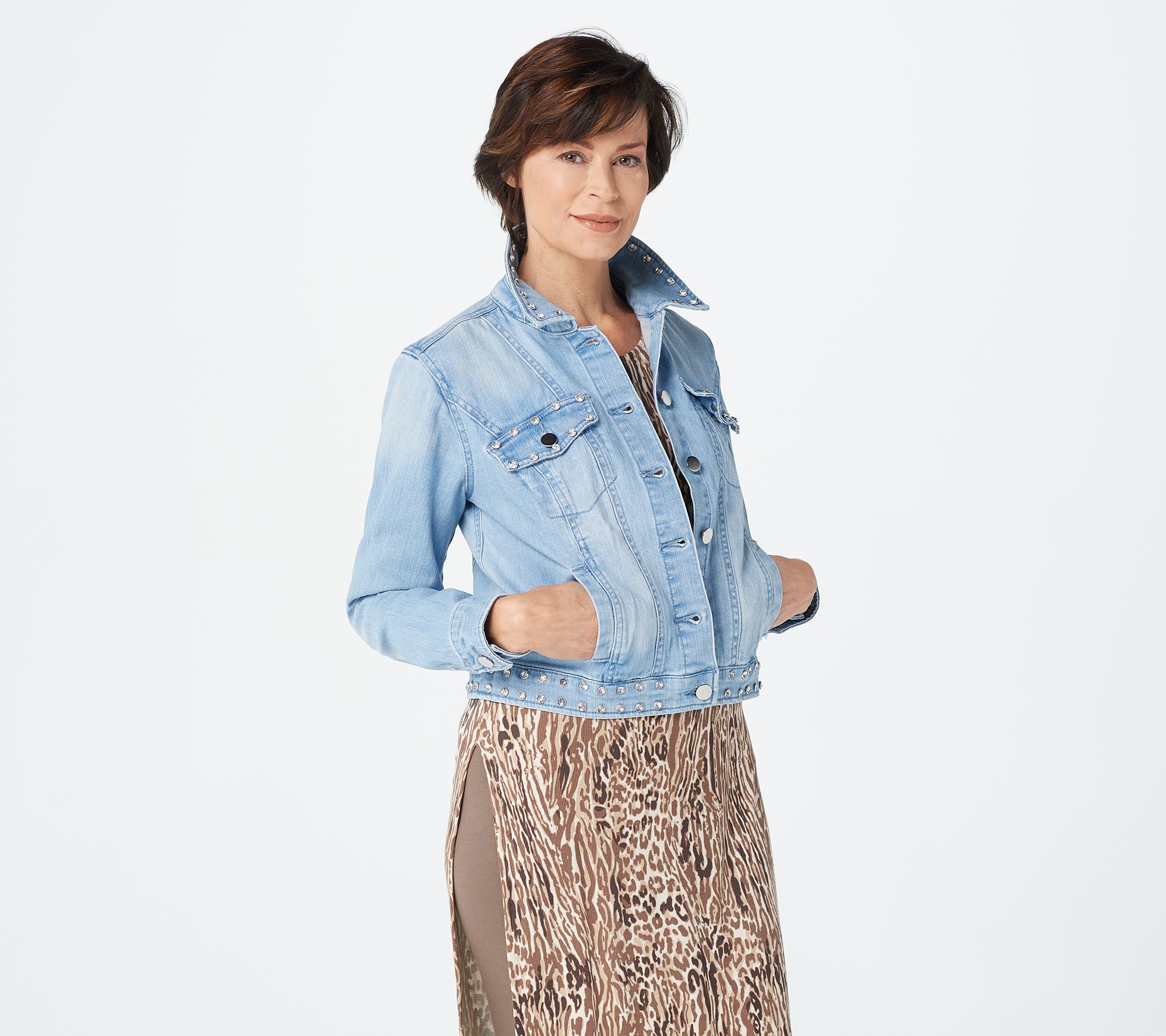 qvc denim jackets