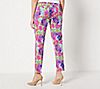 "As Is" Isaac Mizrahi Live! Tall 24/7 Stretch Printed Ankle Pants, 1 of 1