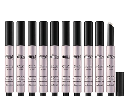 philosophy ultimate miracle worker lip fix serum stick 10pc