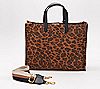 Vince Camuto X Almost Ready Suede Tote- Ember, 1 of 7
