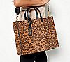 Vince Camuto X Almost Ready Suede Tote- Ember, 4 of 7