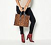 Vince Camuto X Almost Ready Suede Tote- Ember, 6 of 7