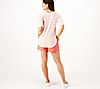 Koolaburra by UGG Crinkle French Terry Tee with Shorts, 1 of 3