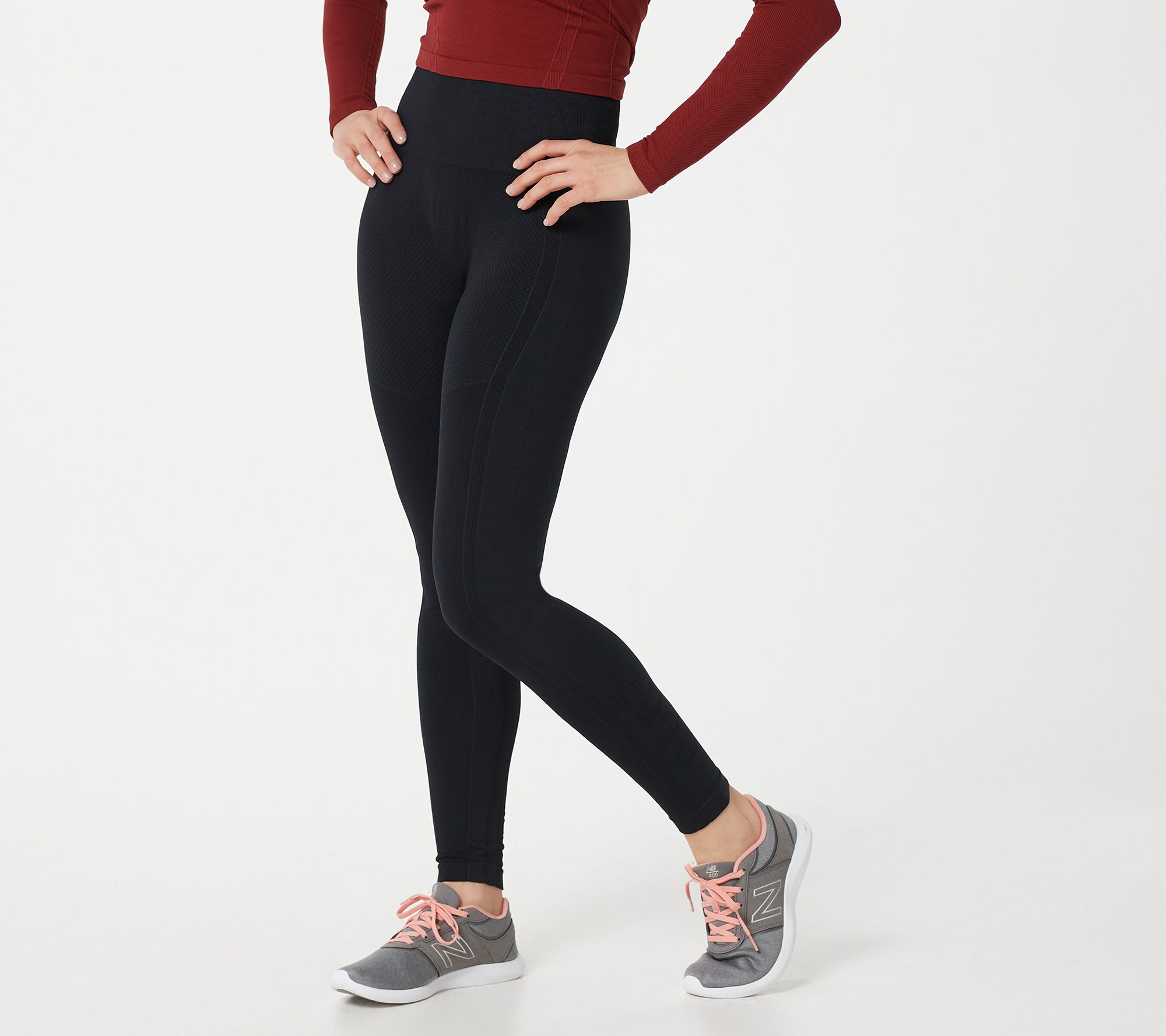 As Is zuda Petite Seamless Leggings 