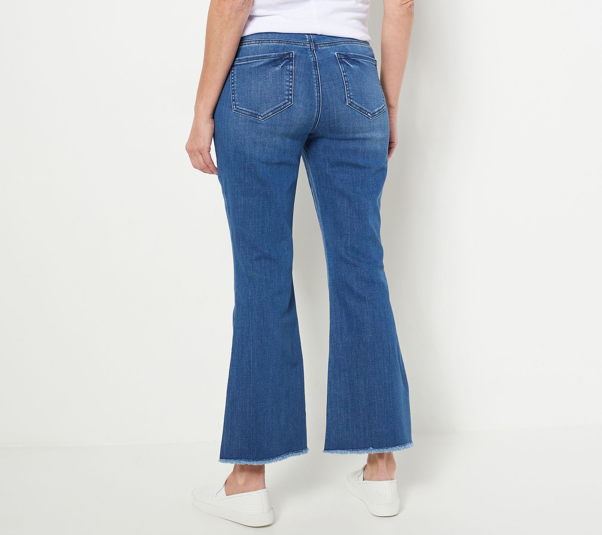 NYDJ Ava Daring Ankle Flare Jeans - QVC.com