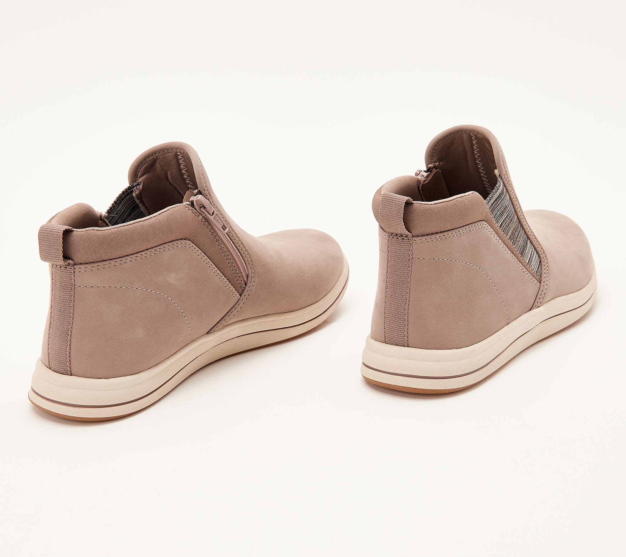 Clarks Cloudsteppers Casual Booties - Breeze Clover - QVC.com