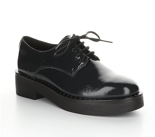 Bos & Co Patent Rubber Heel Shoes - Fond