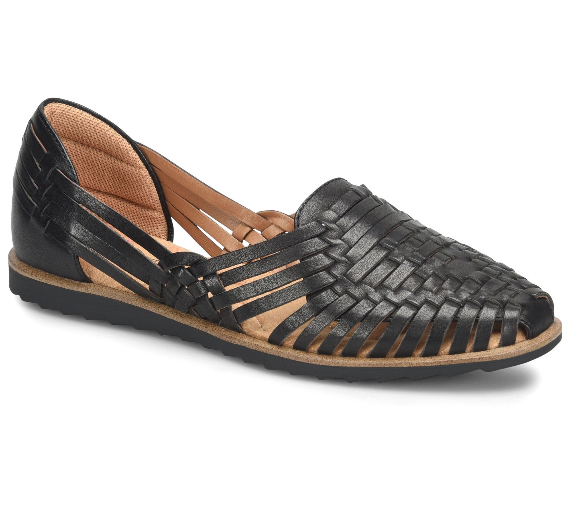 Comfortiva Leather Huarache Slip On - Rainer