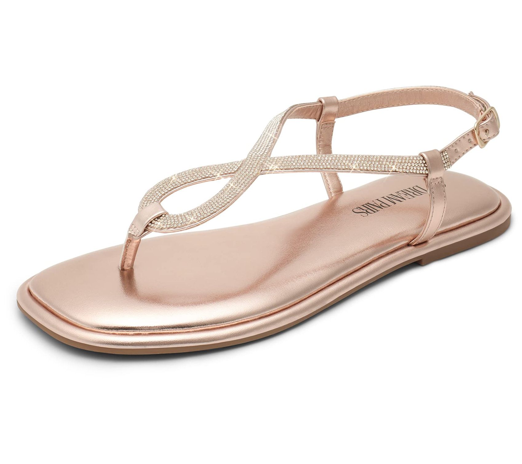 Dream Pairs Flat Sparkle Sandals