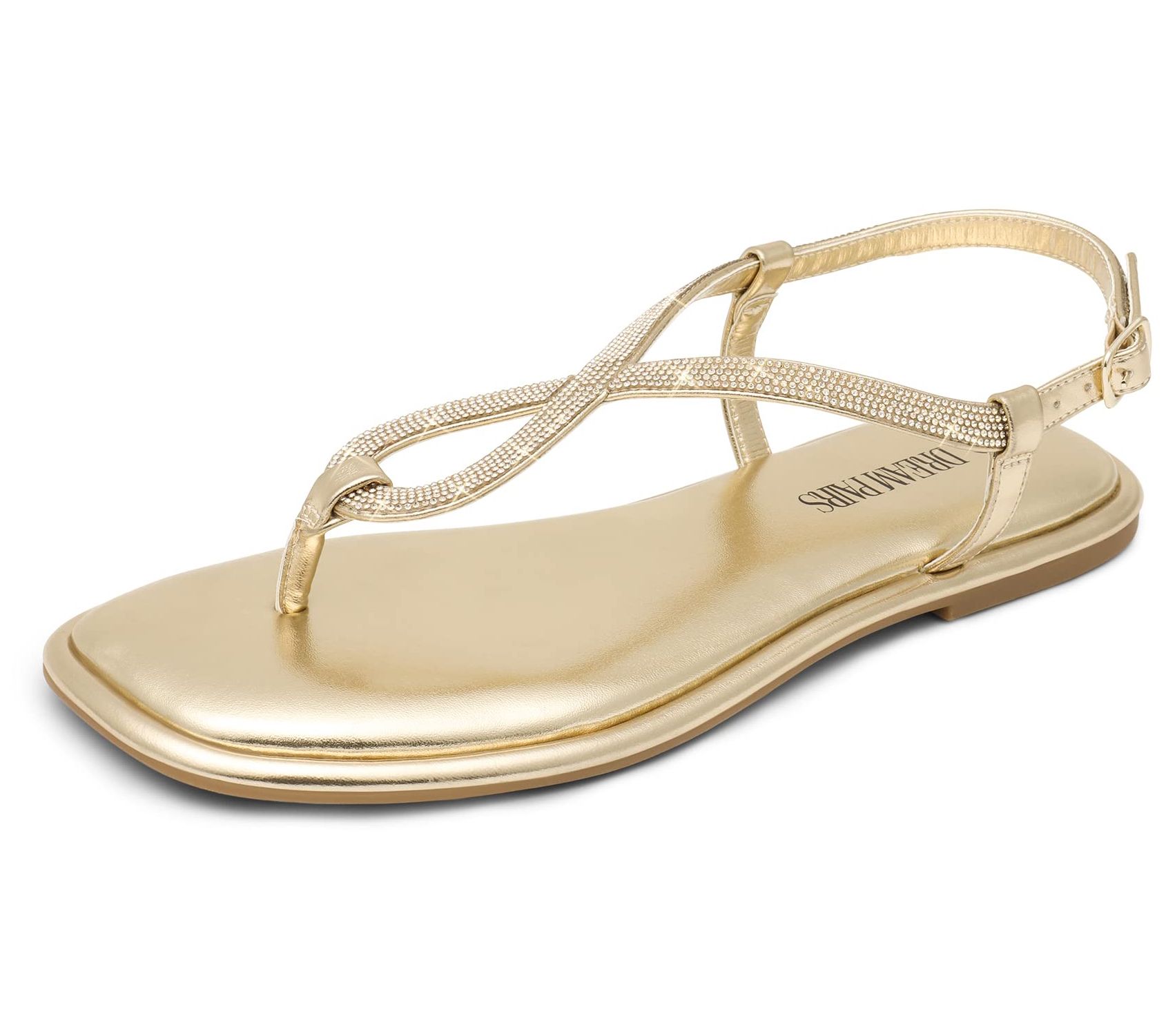 Dream Pairs Flat Sparkle Sandals
