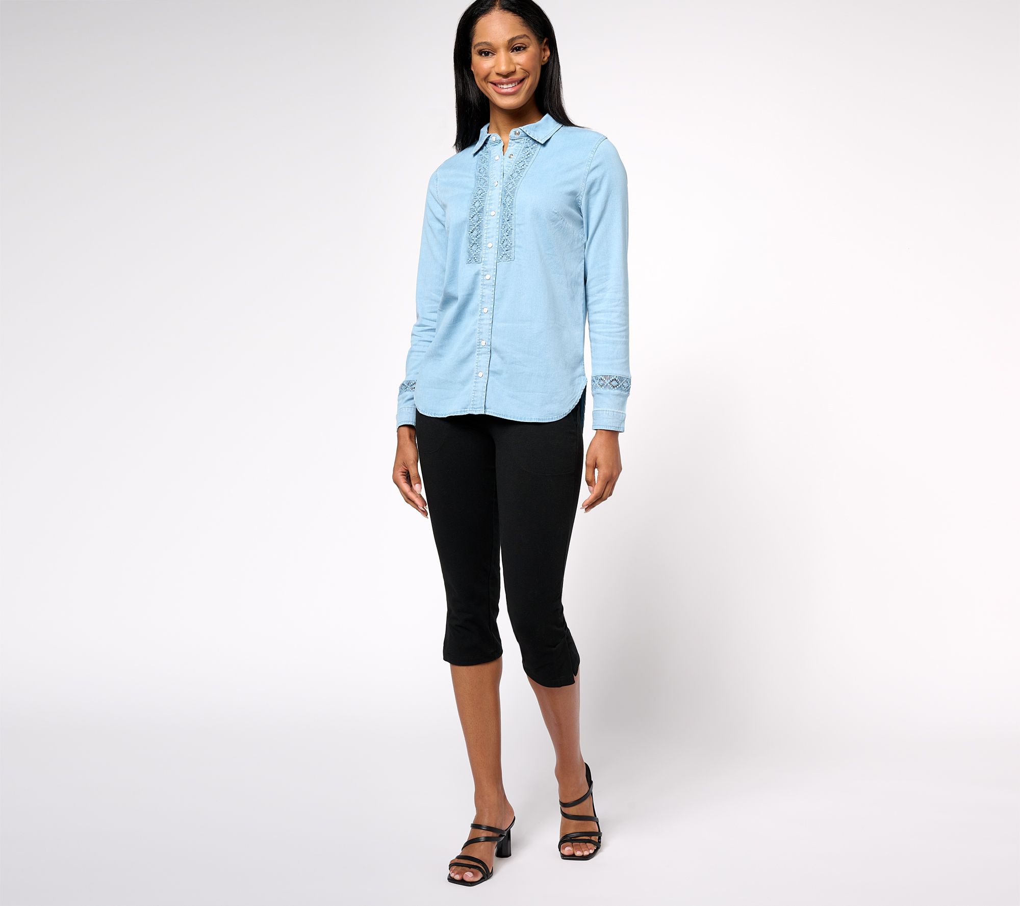 "As Is" Wicked by Women with Control Tall Capri Pants - QVC.com