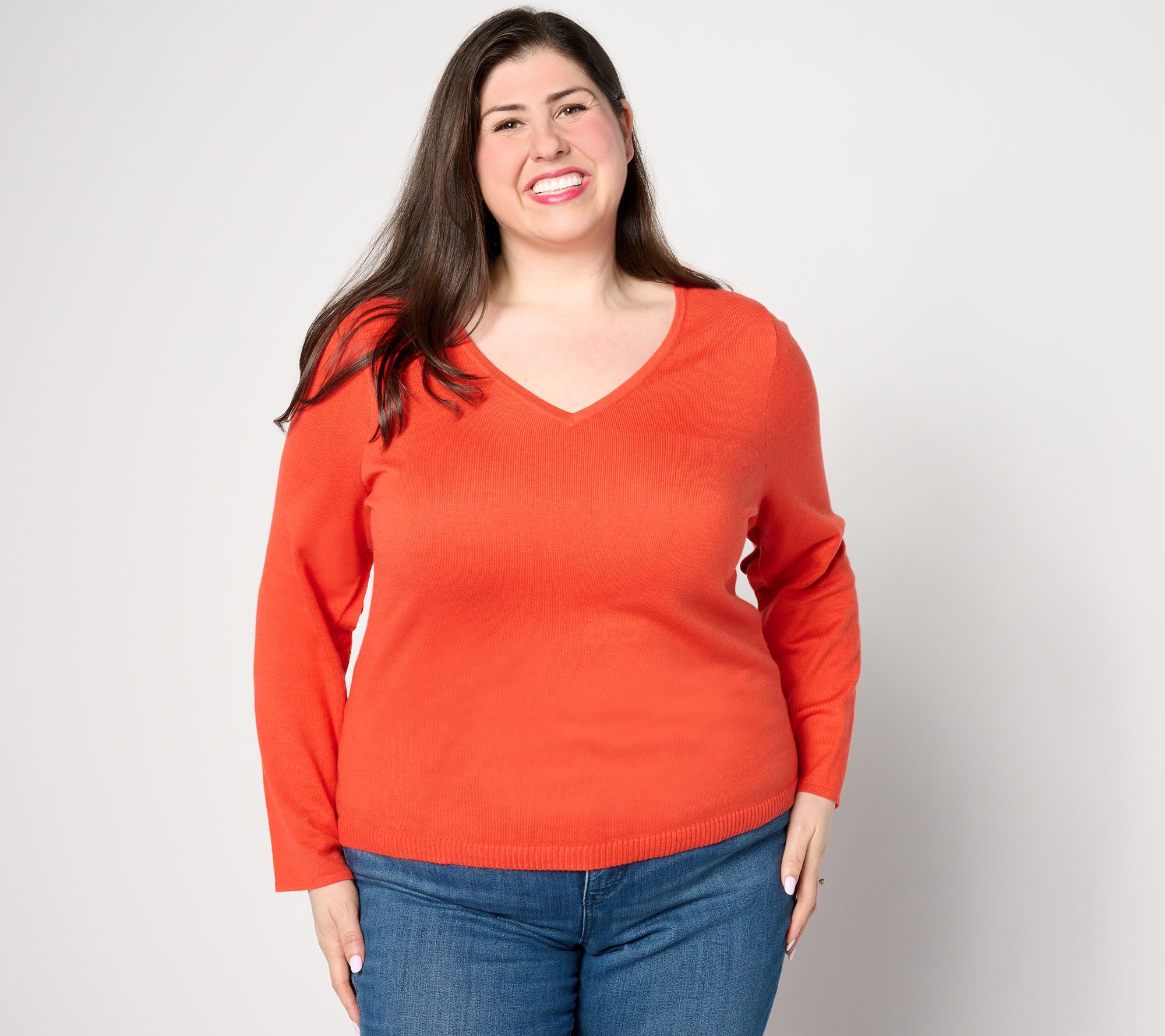 "As Is" BEAUTIFUL by Lawrence Zarian The Sophie Button Sweater