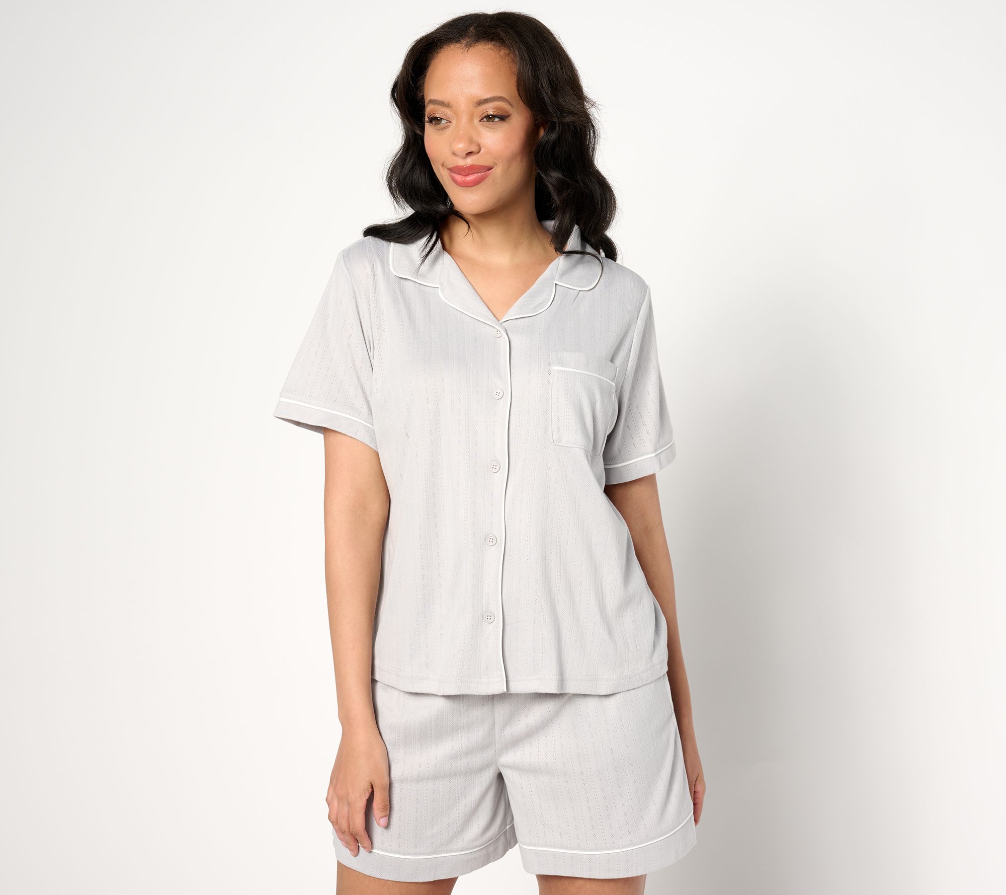 "As Is" Bumblebella by Jill Martin Dream Pointelle Short PJ Set