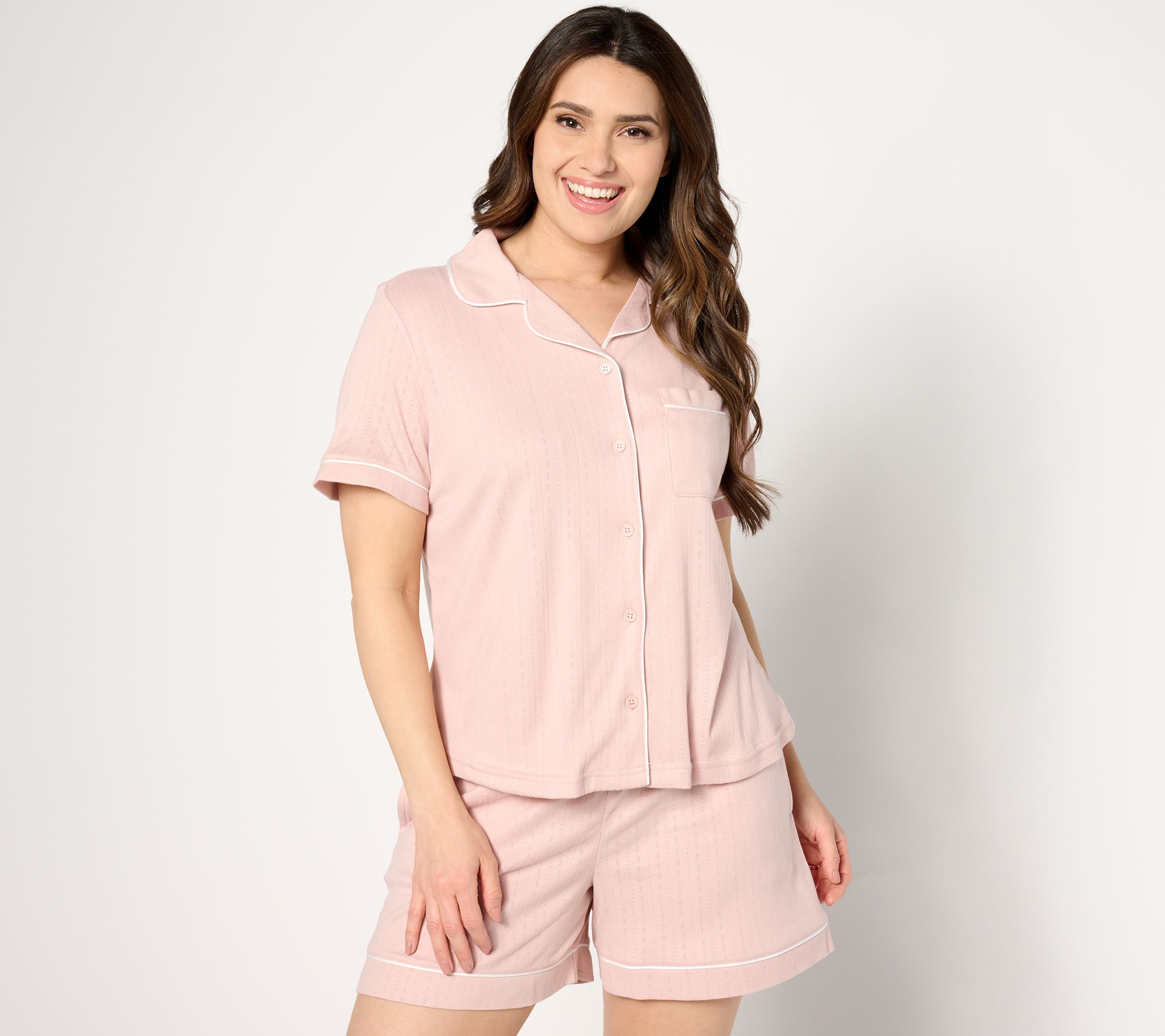 "As Is" Bumblebella by Jill Martin Dream Pointelle Short PJ Set