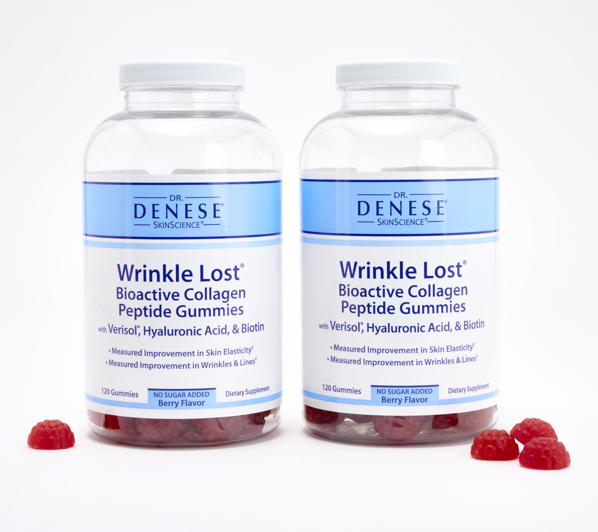  Dr. Denese Wrinkle Lost Collagen Gummies Duo 60 Day Supply