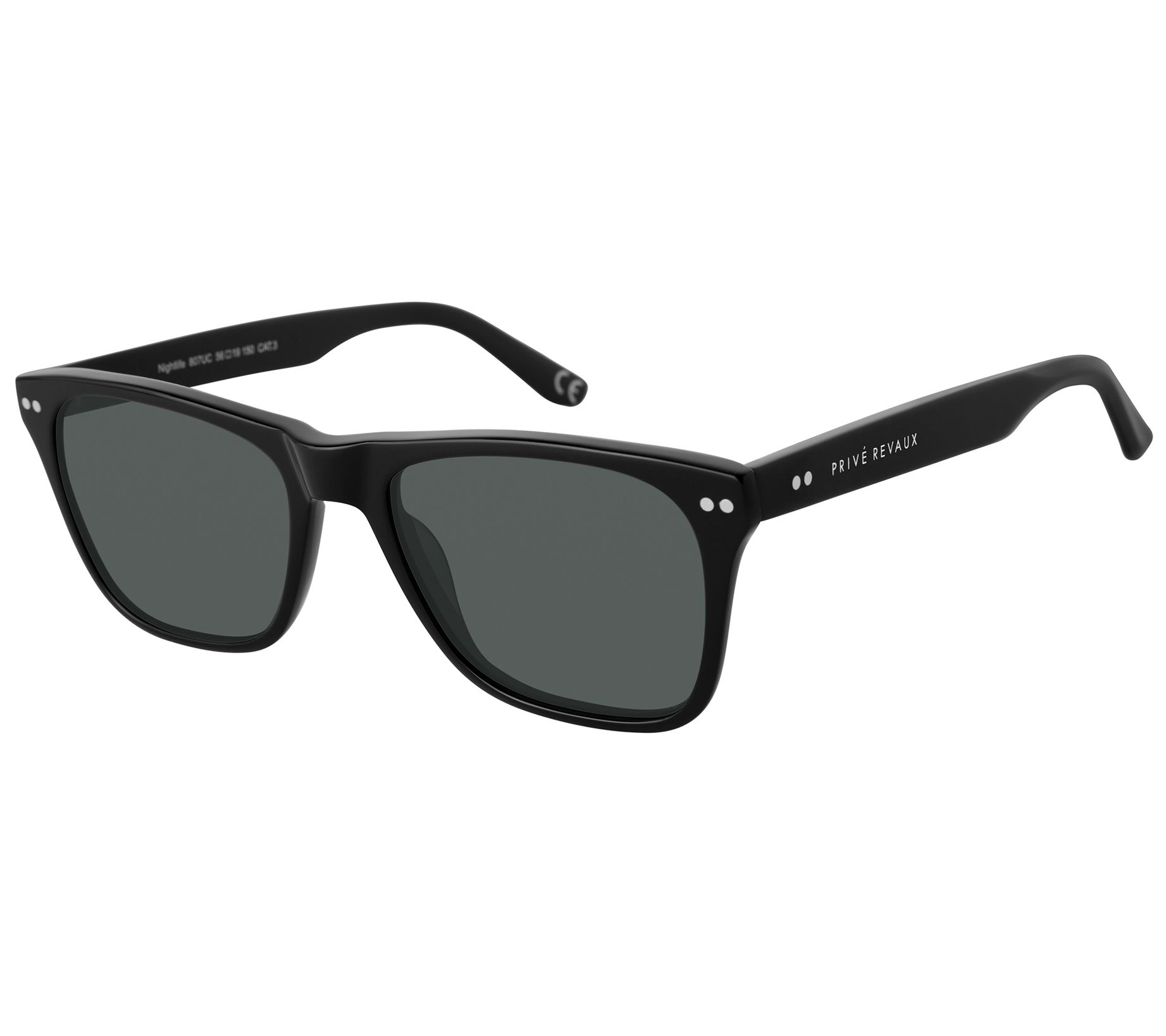 Prive Revaux Men's Night Life Wayfarer Sunglasses