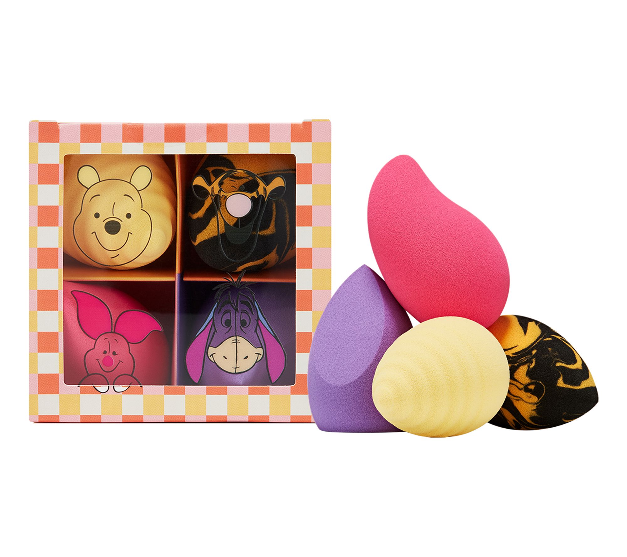 Spectrum Disney Winnie The Pooh 6pc Brush and 4pc Sponge Set - QVC.com