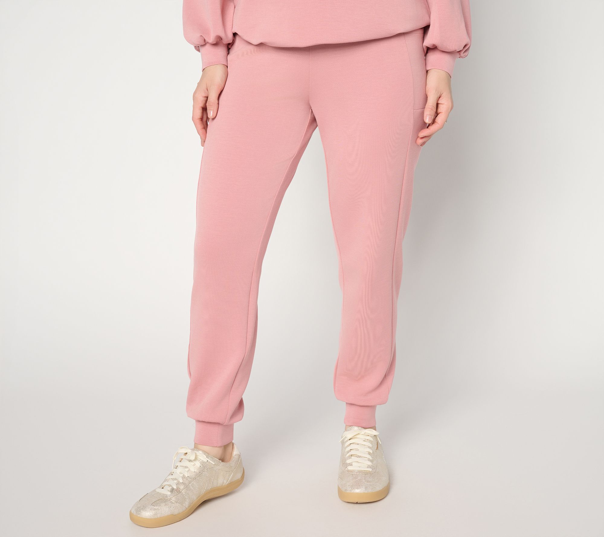 Belle by Kim Gravel Regular ScubaLuxe Phone Pocket Joggers