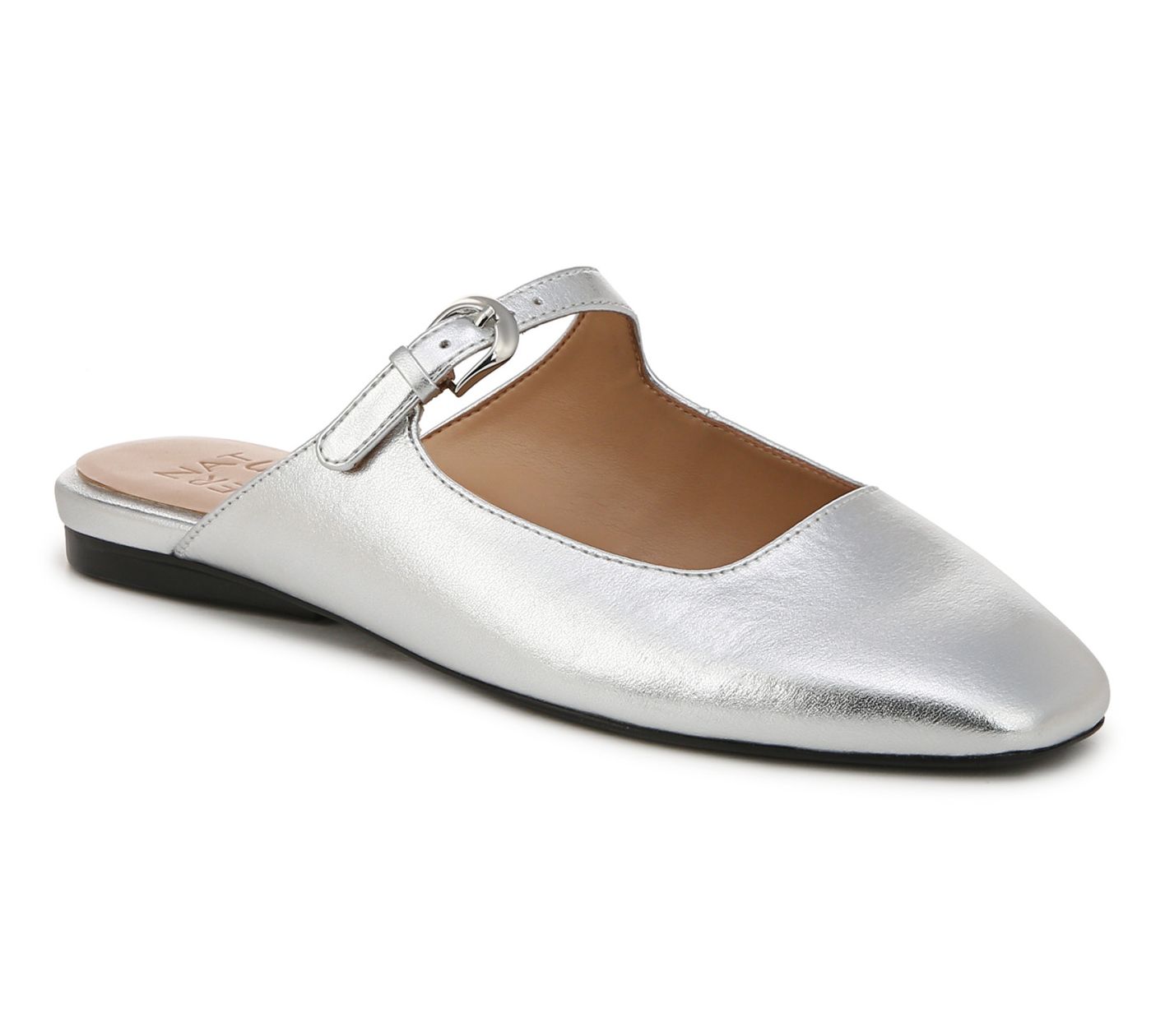 Naturalizer Mary Jane Inspired Mules - Apple