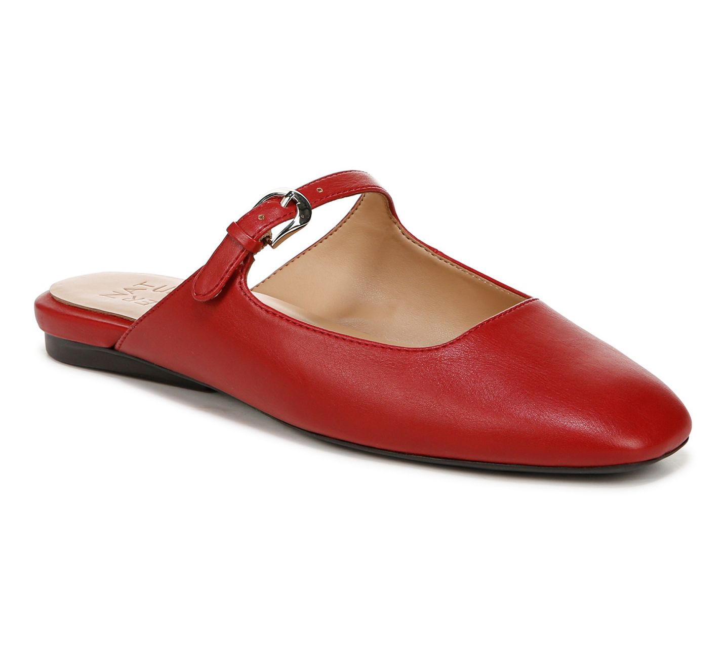 Naturalizer Mary Jane Inspired Mules - Apple