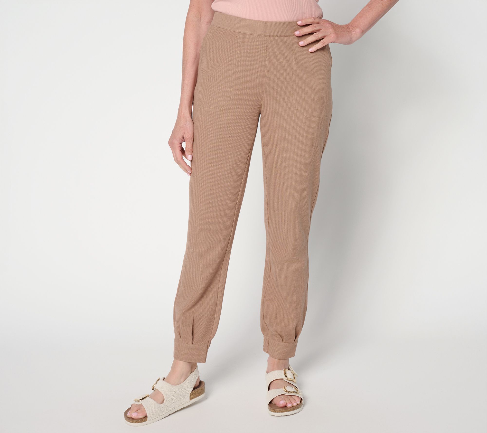 Attitudes by Renee Regular Jacquard Knit Pants