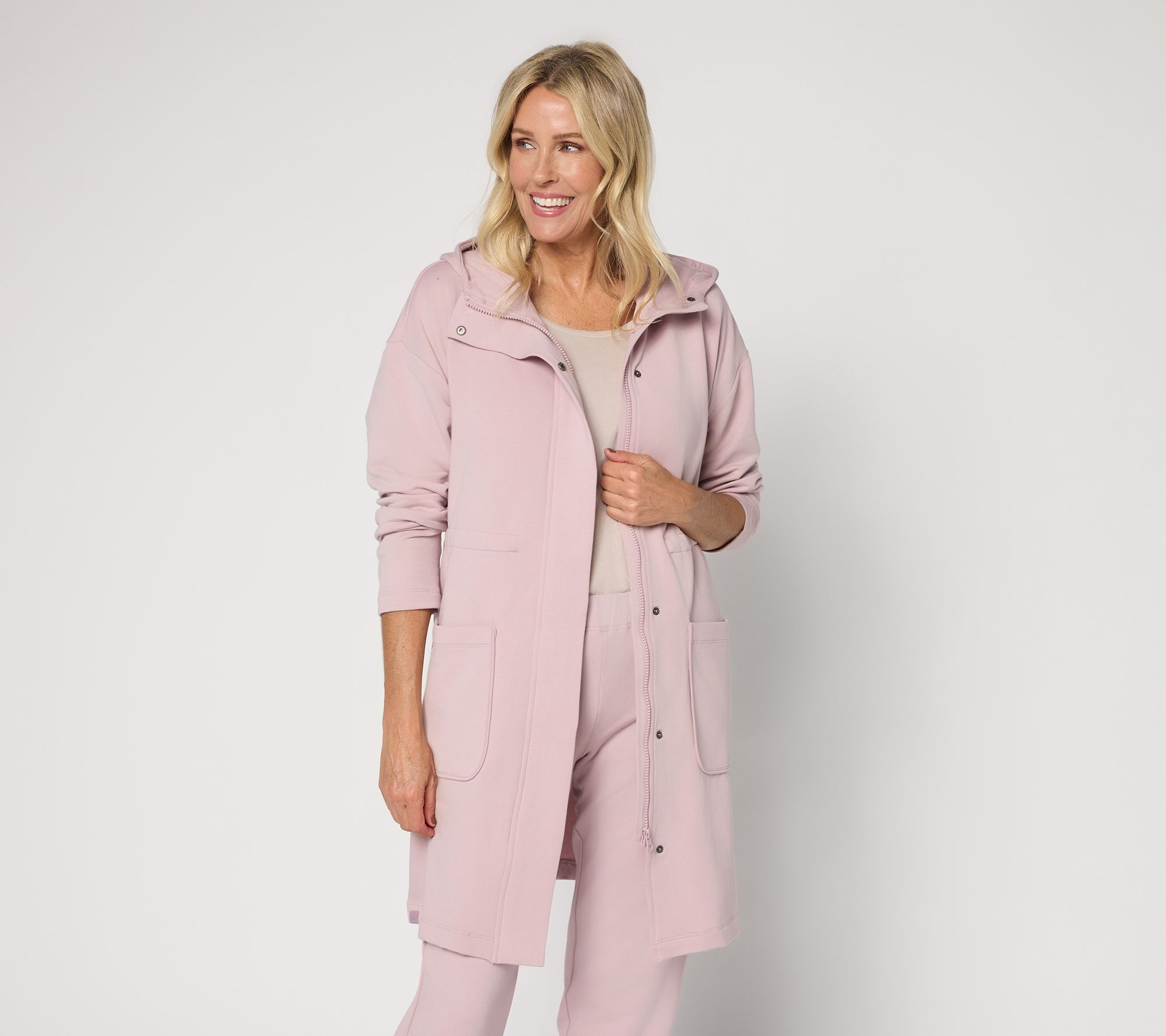 Barefoot Dreams Brushed Luxe Lounge Hooded Parka