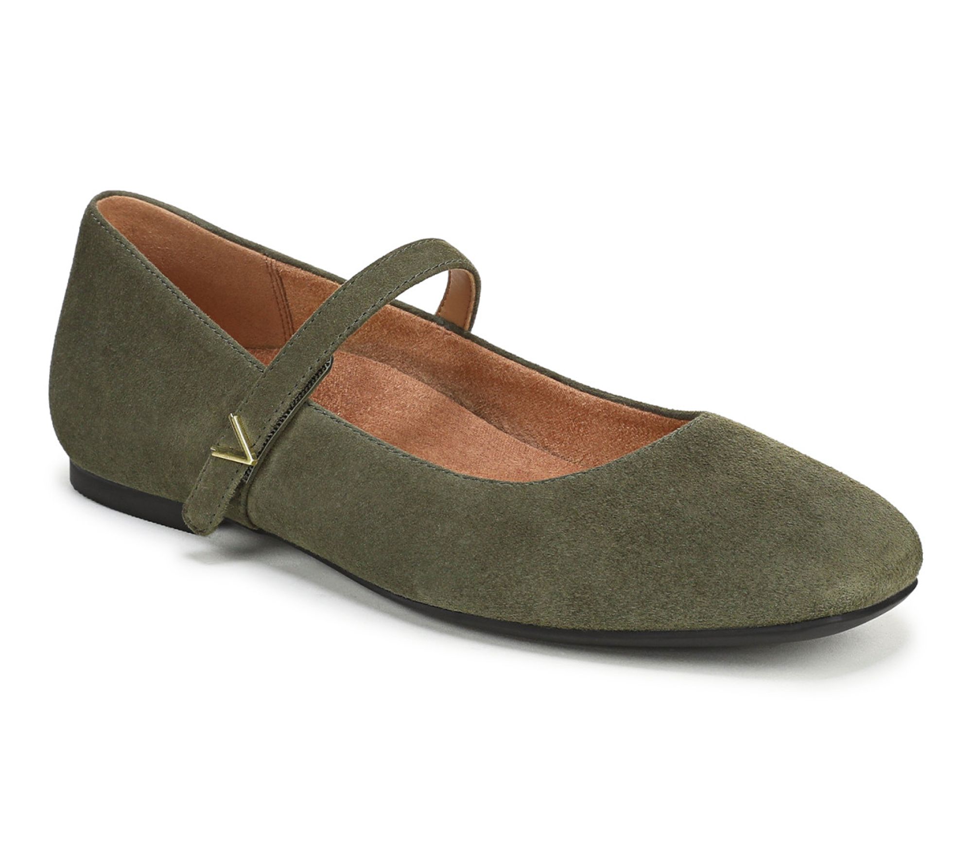Vionic Leather Mary Janes - Alameda