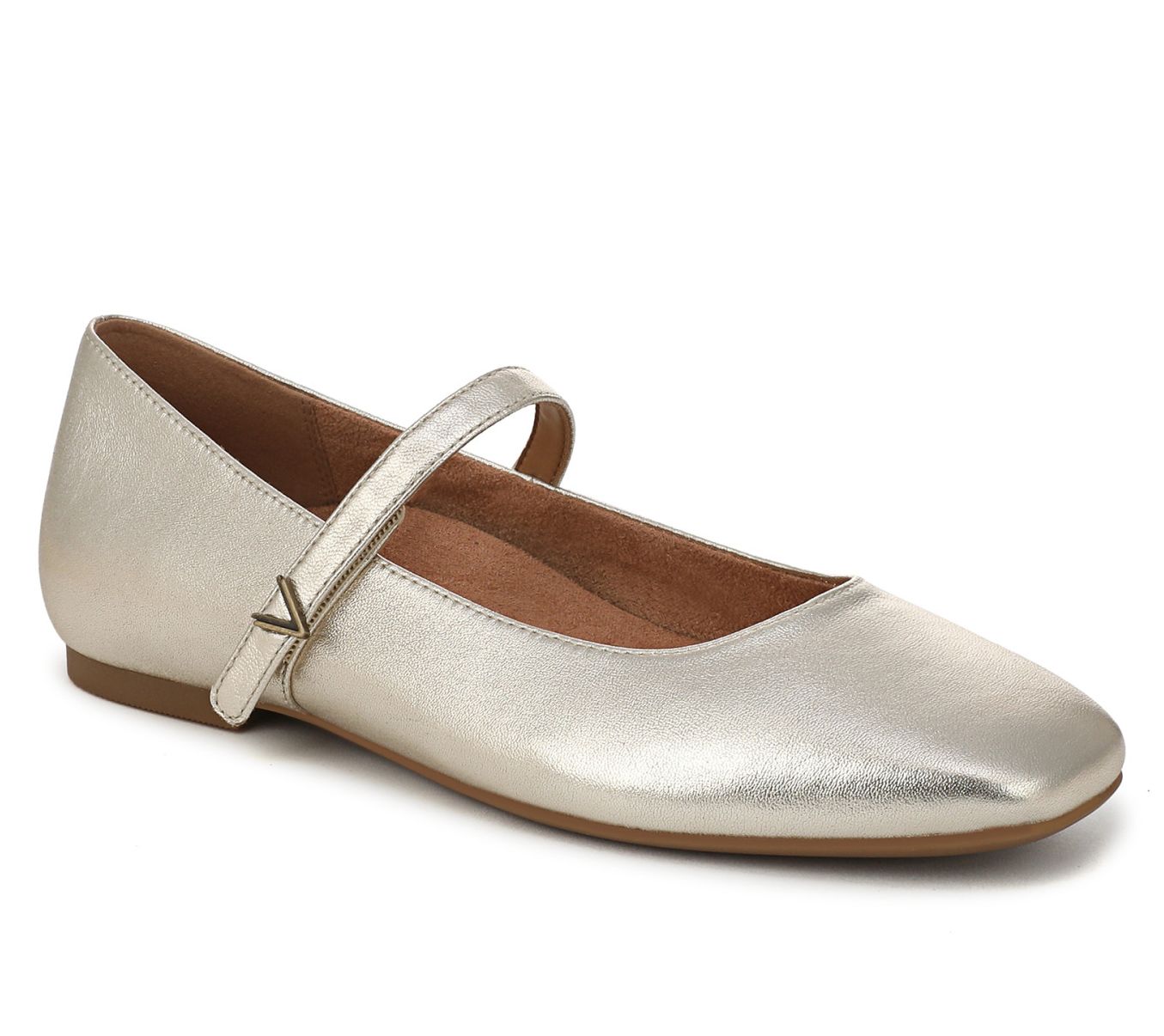 Vionic Leather Mary Janes - Alameda