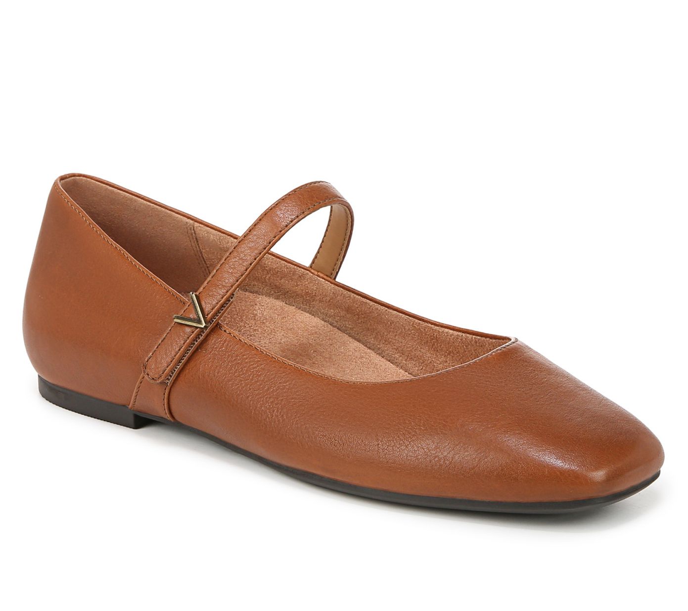 Vionic Leather Mary Janes - Alameda