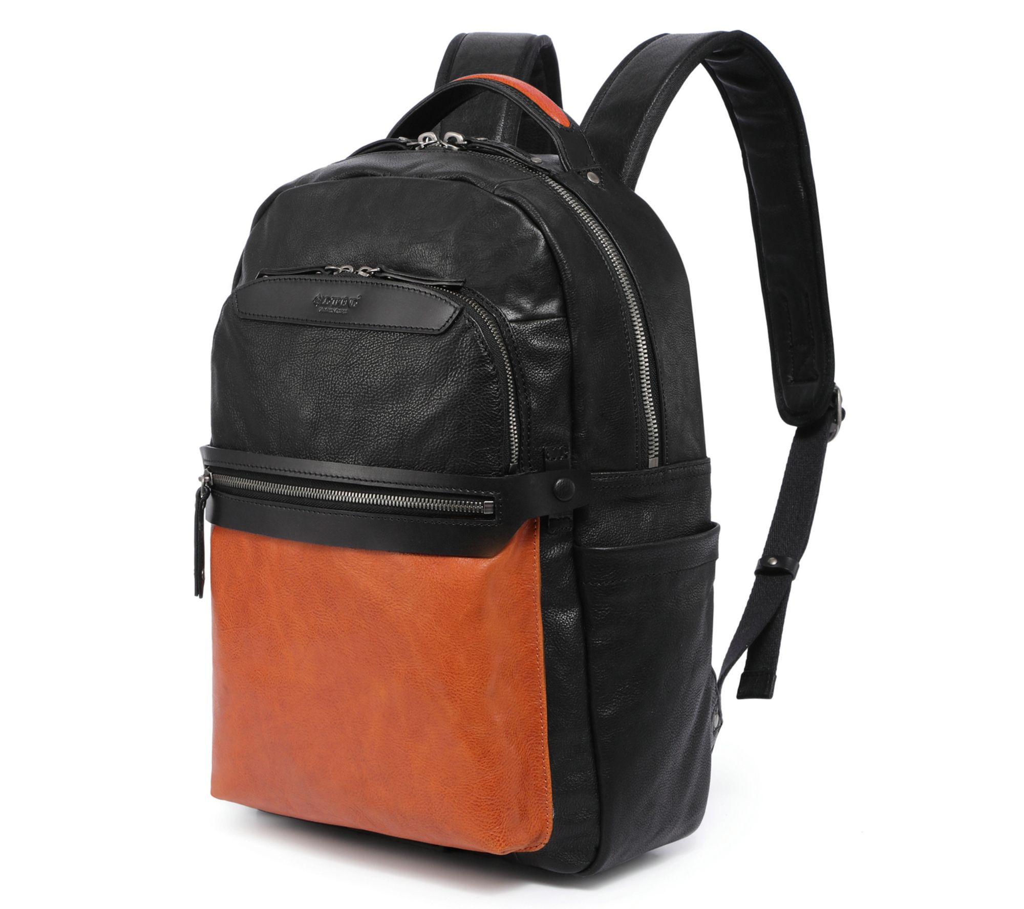  Old Trend Sotis Leather Colorblock Backpack