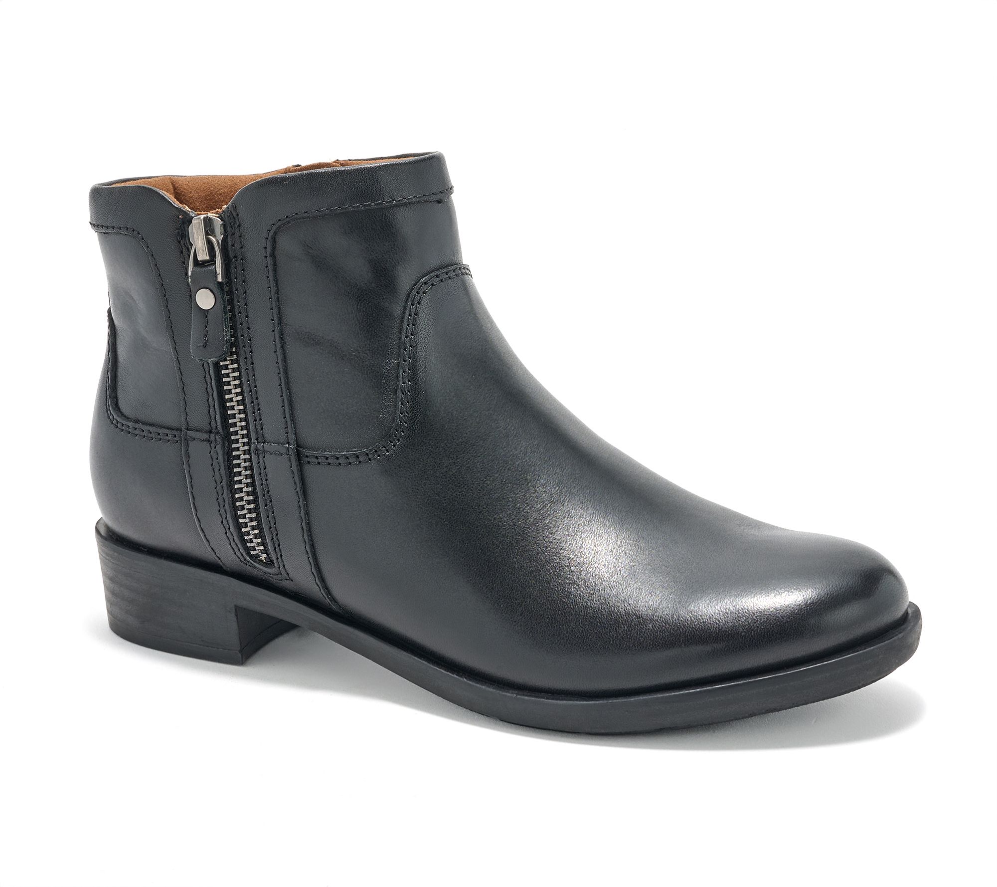 Cobb Hill Leather Ankle Boots - Novela